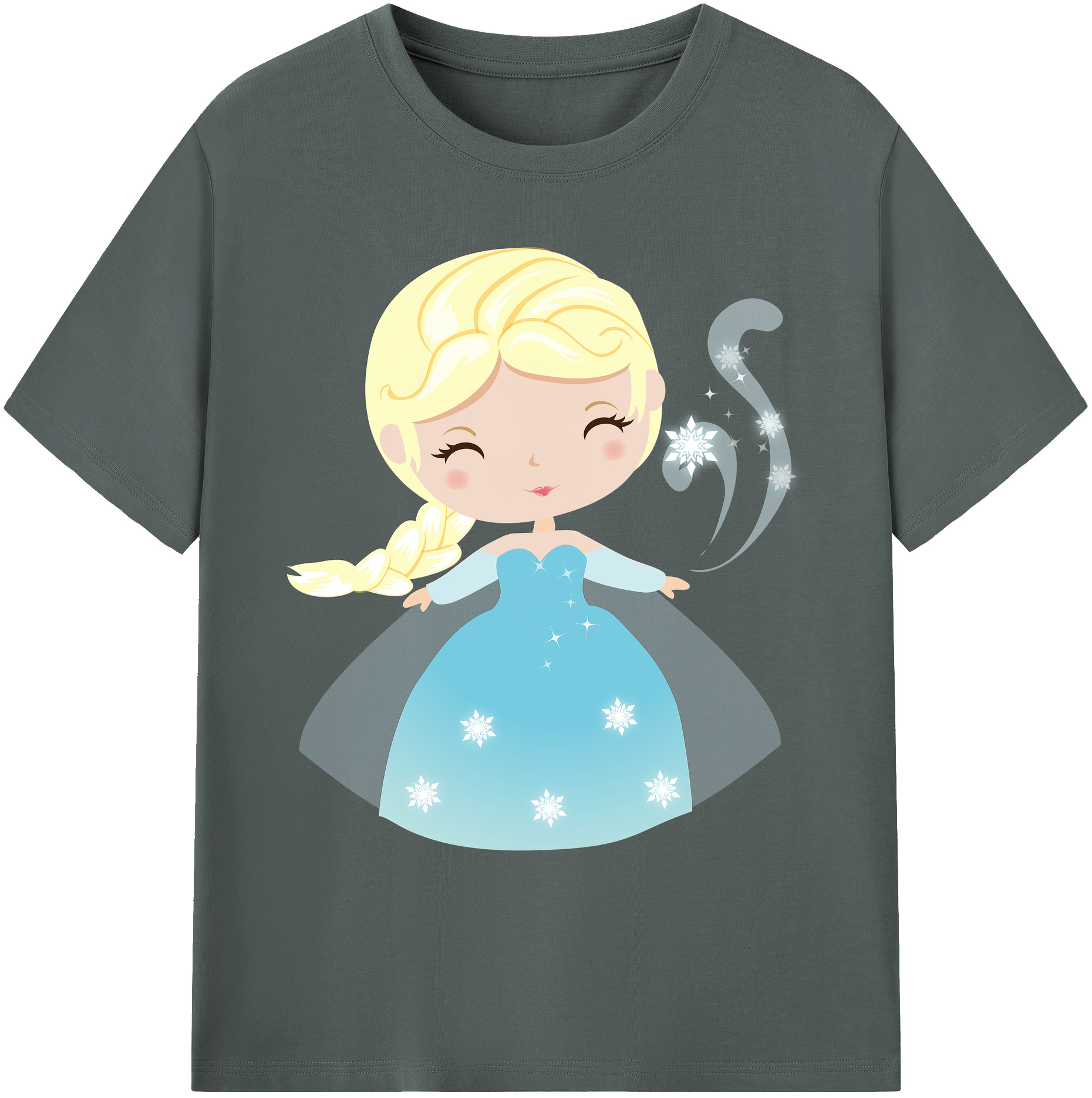 （画像用） アナと雪の女王 アンナ エルサ Frozen Anna Elsa 綿100％ メンズ半袖Tシャツ｜肌触りやわらか＆通気性